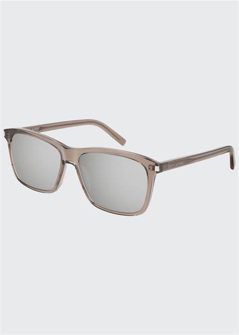 saint laurent sunglasses men's translucent.